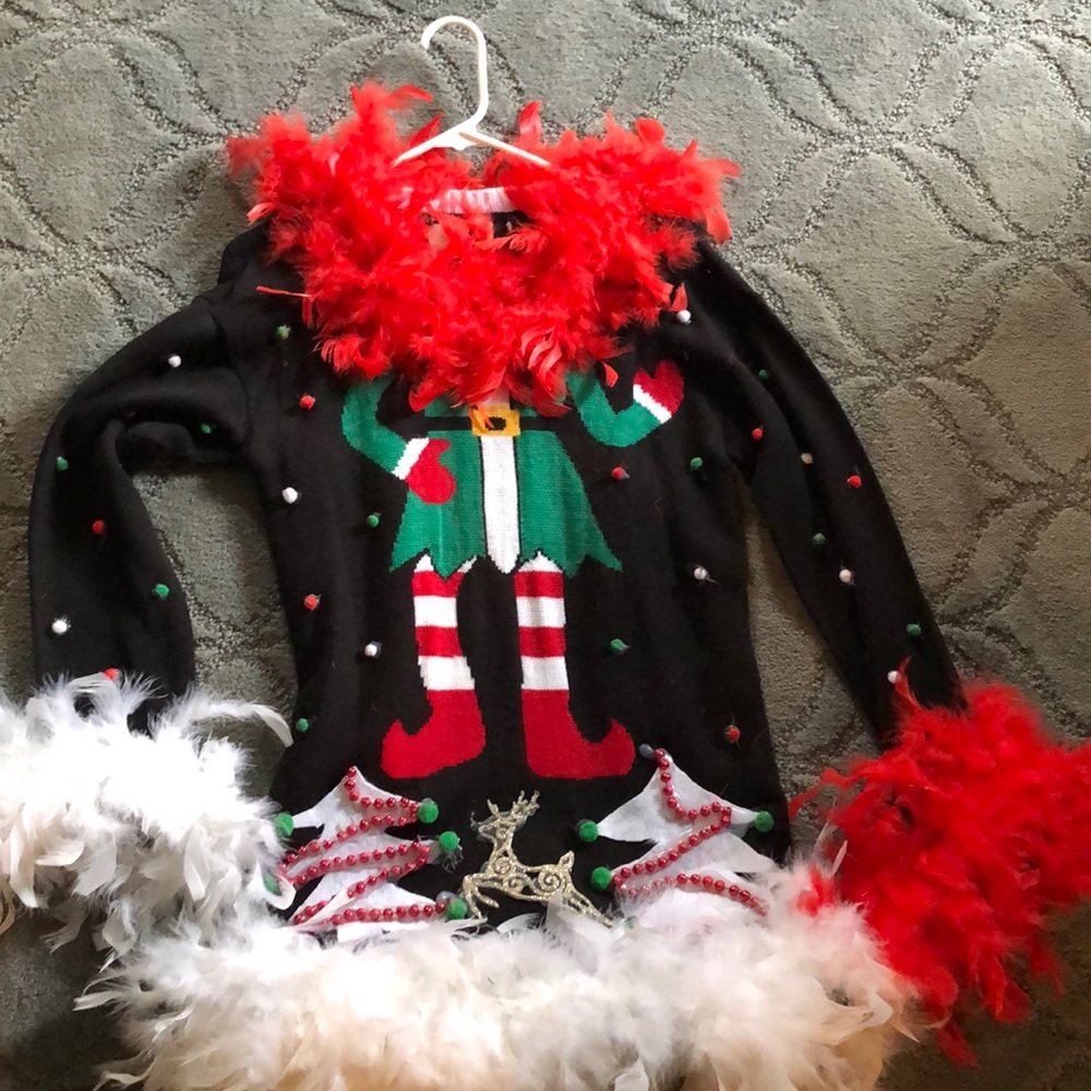 Ugly Light Up Christmas Sweater